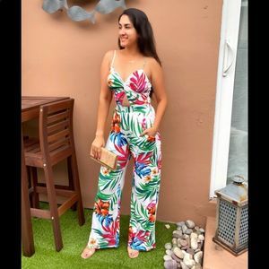 Tropical jumpsuit